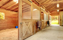 Easter Lednathie stable construction leads